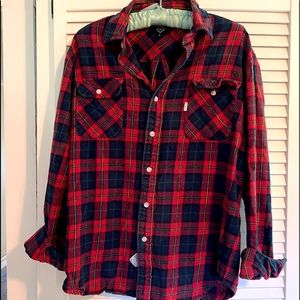 Durkl classic red flannel